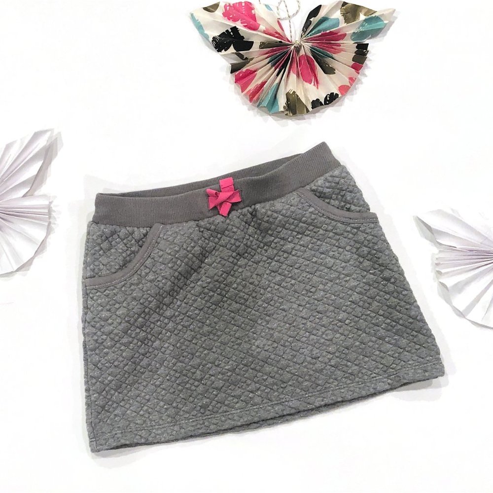 Cat & Jack Gray Skirt Size 5T~PAPER BUTTERFLIES NOT INCLUDED